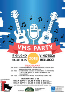 VMS PARTY - Festa di Fine Corsi A.A.2017-2018
